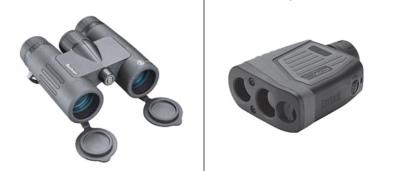 Bushnell 8x32mm Prime Binocular and Elite 1 Mile ARC CONX laser rangefinder monocular